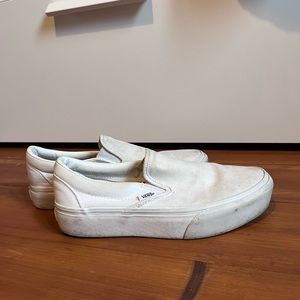 Vans slip on Platform